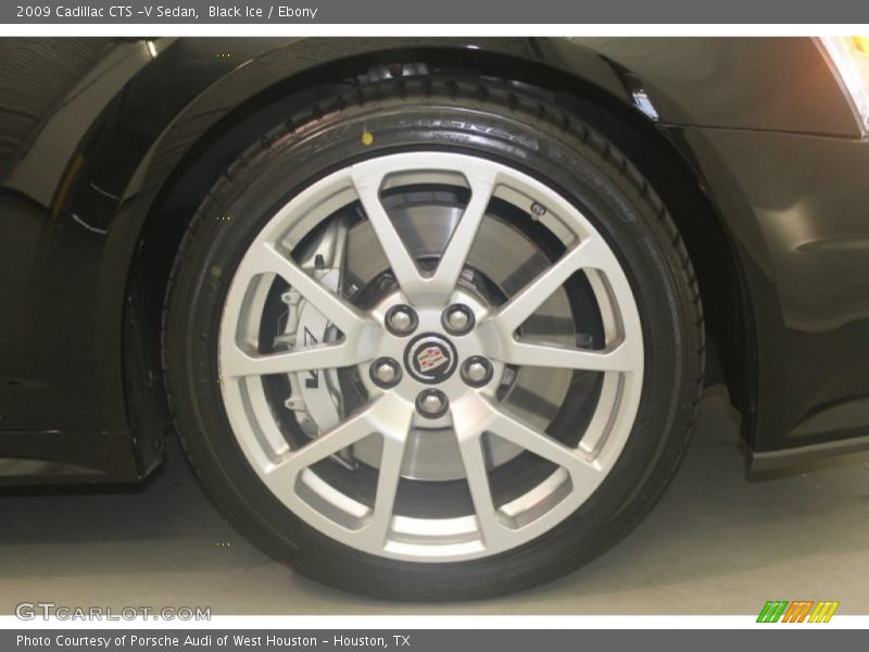 Black Ice / Ebony 2009 Cadillac CTS -V Sedan