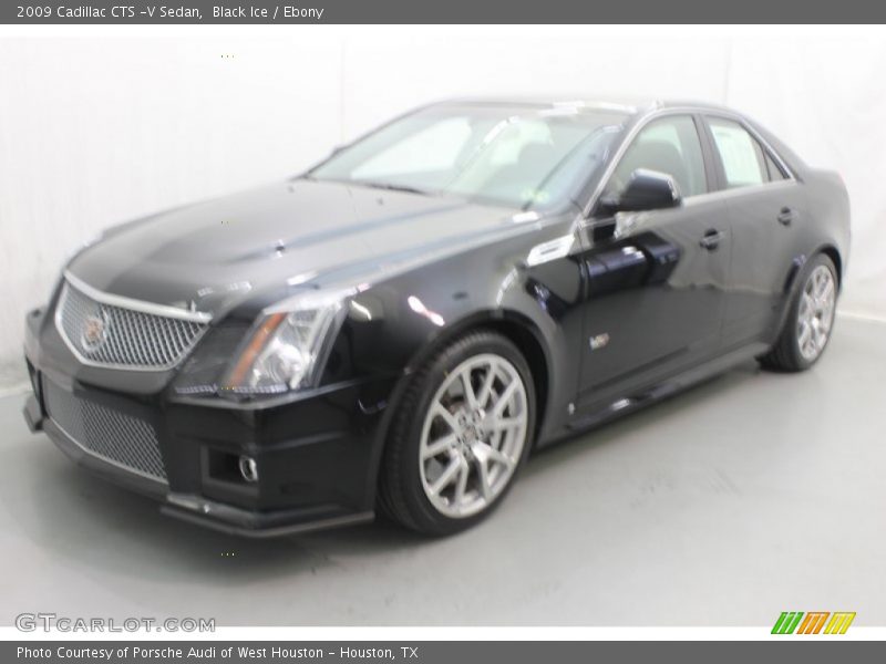 Black Ice / Ebony 2009 Cadillac CTS -V Sedan