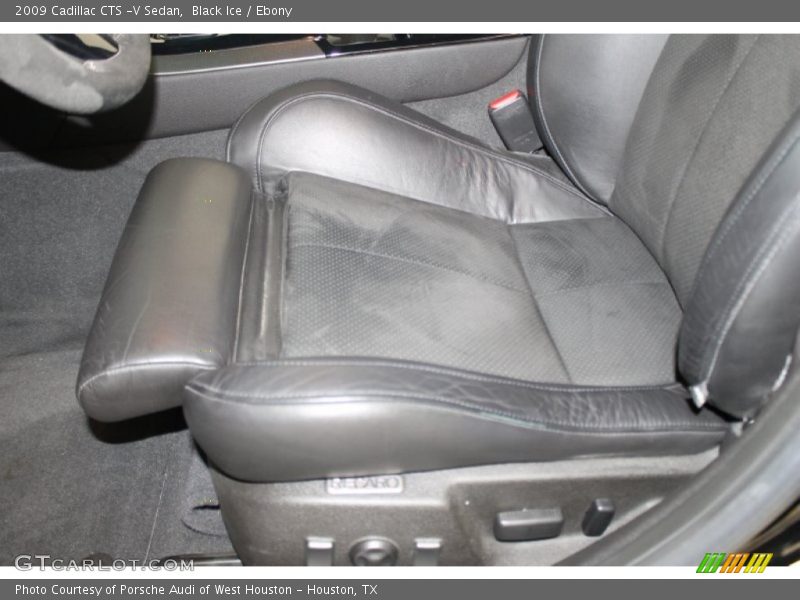 Black Ice / Ebony 2009 Cadillac CTS -V Sedan