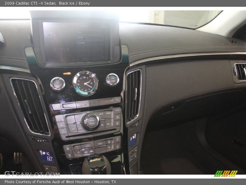 Black Ice / Ebony 2009 Cadillac CTS -V Sedan