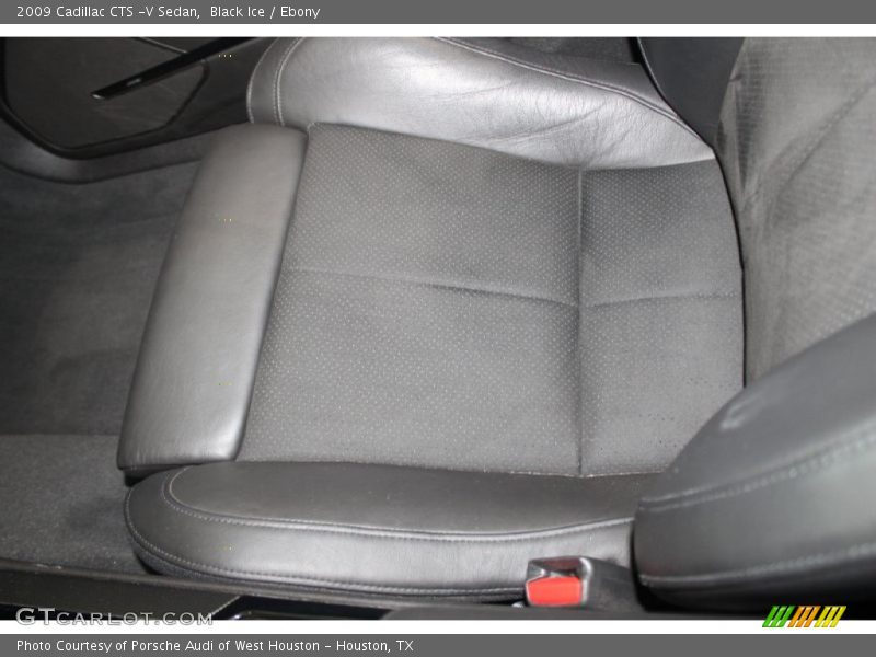 Black Ice / Ebony 2009 Cadillac CTS -V Sedan