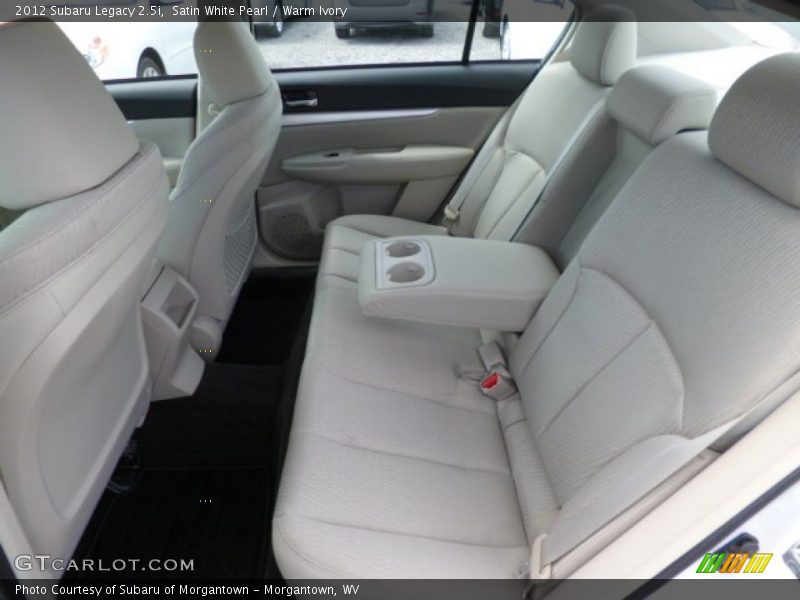 Satin White Pearl / Warm Ivory 2012 Subaru Legacy 2.5i