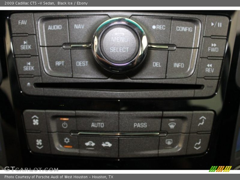 Black Ice / Ebony 2009 Cadillac CTS -V Sedan