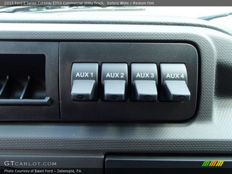 Controls of 2013 E Series Cutaway E350 Commercial Utility Truck