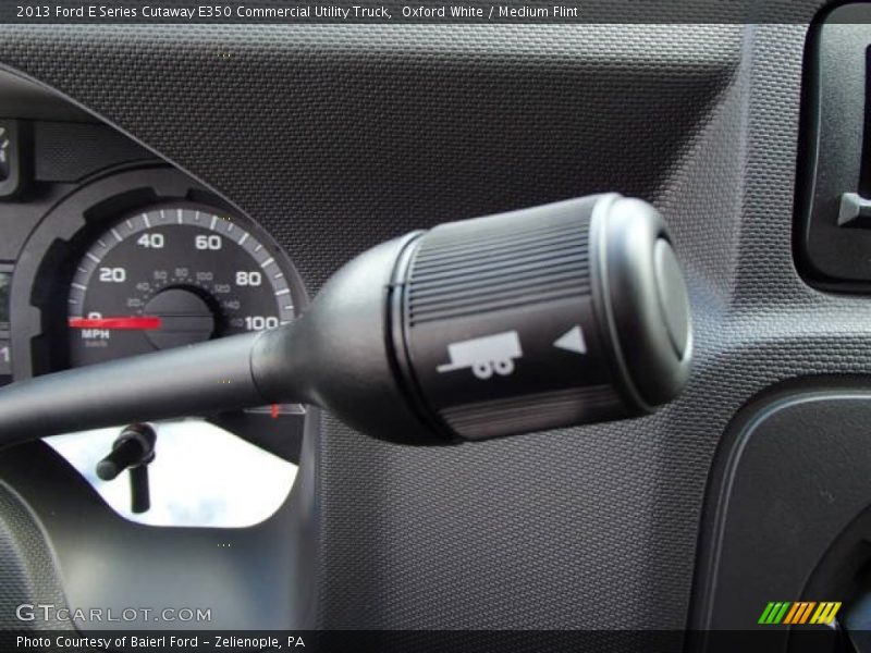 Oxford White / Medium Flint 2013 Ford E Series Cutaway E350 Commercial Utility Truck