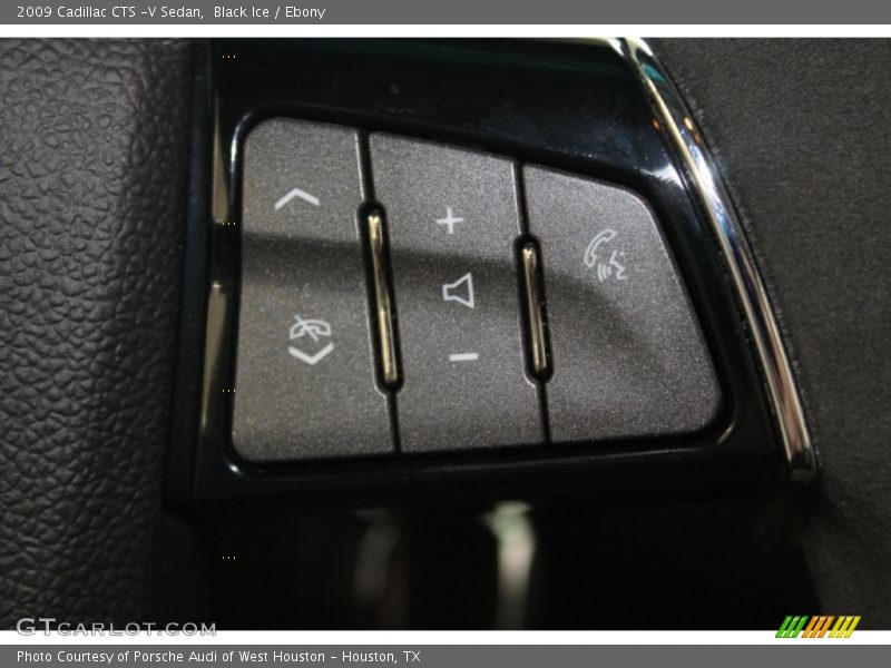 Black Ice / Ebony 2009 Cadillac CTS -V Sedan