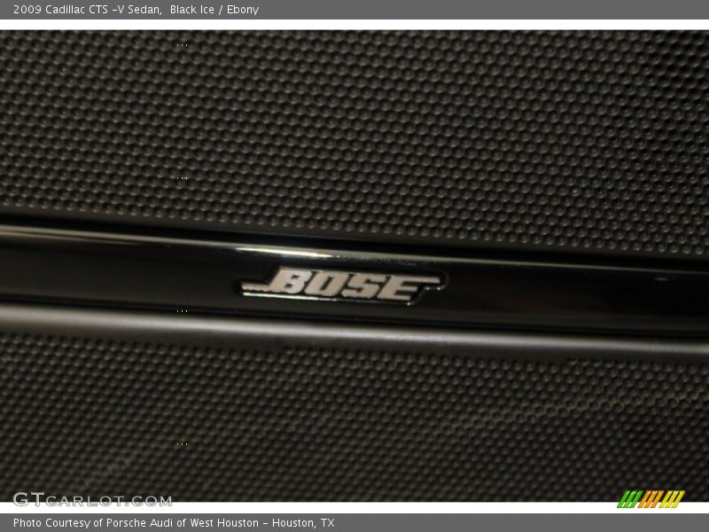 Black Ice / Ebony 2009 Cadillac CTS -V Sedan