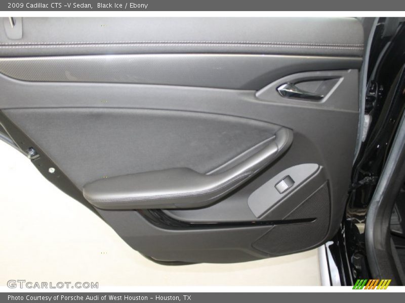 Black Ice / Ebony 2009 Cadillac CTS -V Sedan