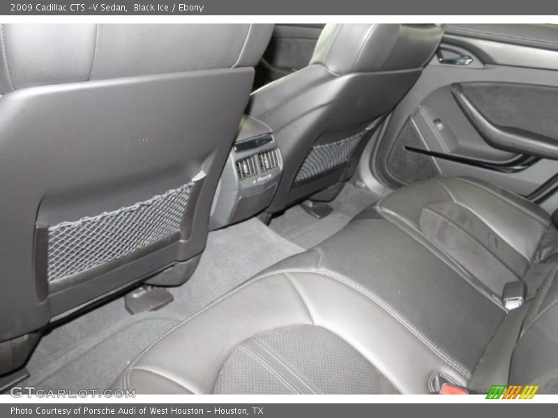 Black Ice / Ebony 2009 Cadillac CTS -V Sedan