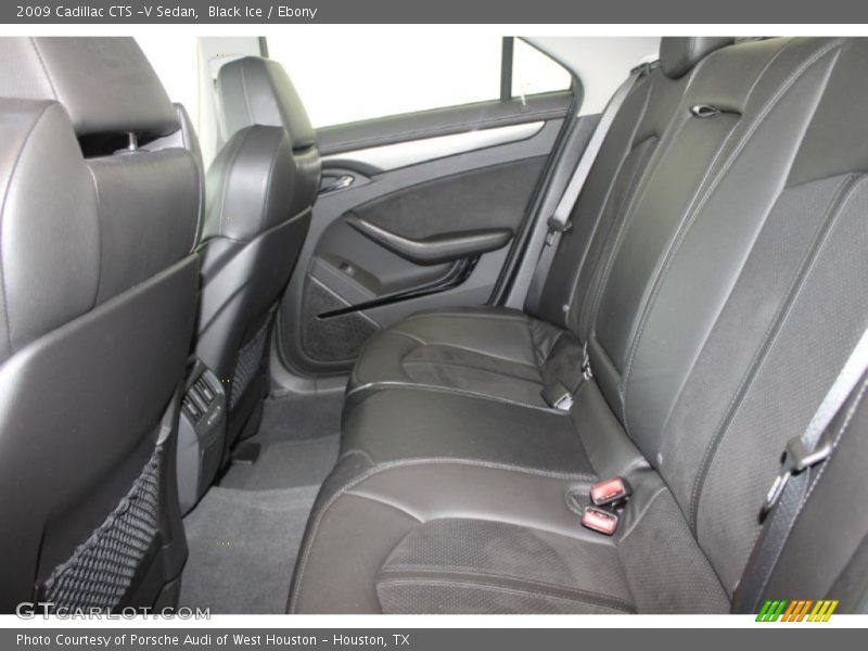 Black Ice / Ebony 2009 Cadillac CTS -V Sedan