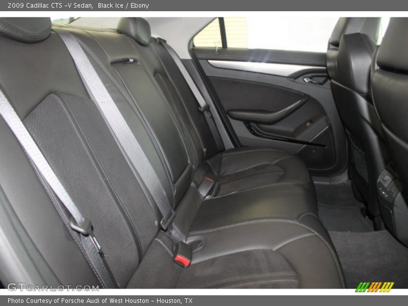 Black Ice / Ebony 2009 Cadillac CTS -V Sedan