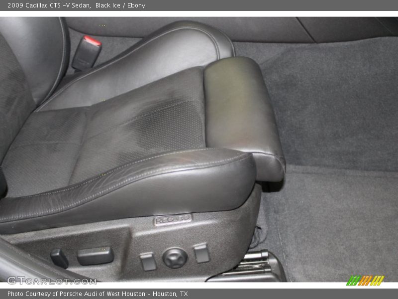 Black Ice / Ebony 2009 Cadillac CTS -V Sedan