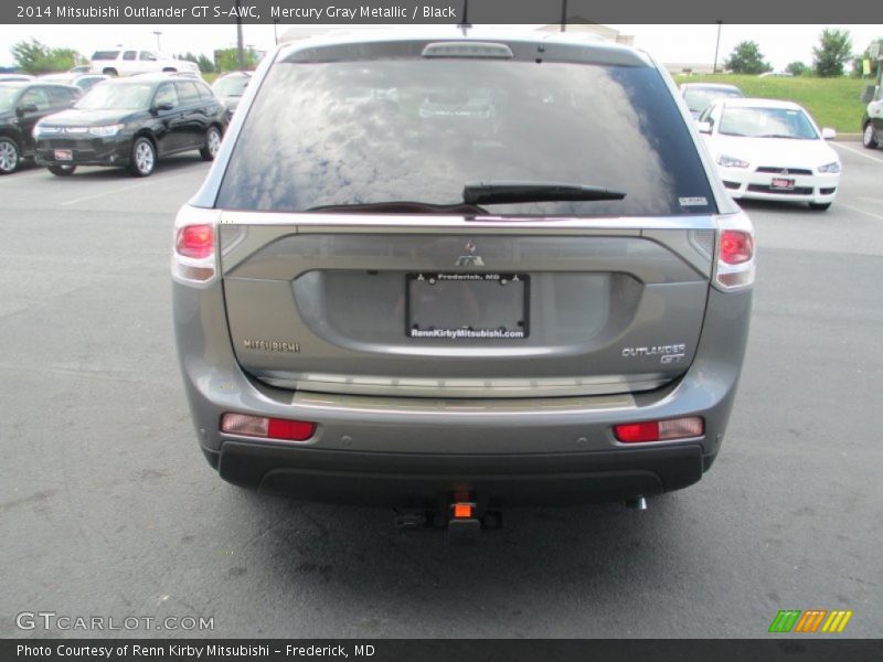 Mercury Gray Metallic / Black 2014 Mitsubishi Outlander GT S-AWC