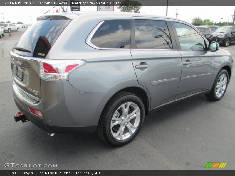 Mercury Gray Metallic / Black 2014 Mitsubishi Outlander GT S-AWC