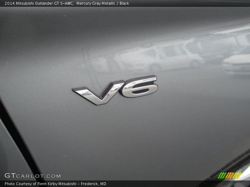 Mercury Gray Metallic / Black 2014 Mitsubishi Outlander GT S-AWC