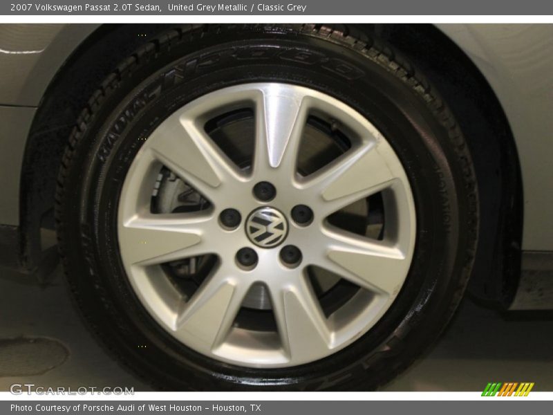 United Grey Metallic / Classic Grey 2007 Volkswagen Passat 2.0T Sedan