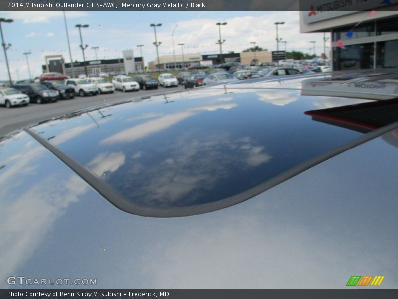 Mercury Gray Metallic / Black 2014 Mitsubishi Outlander GT S-AWC