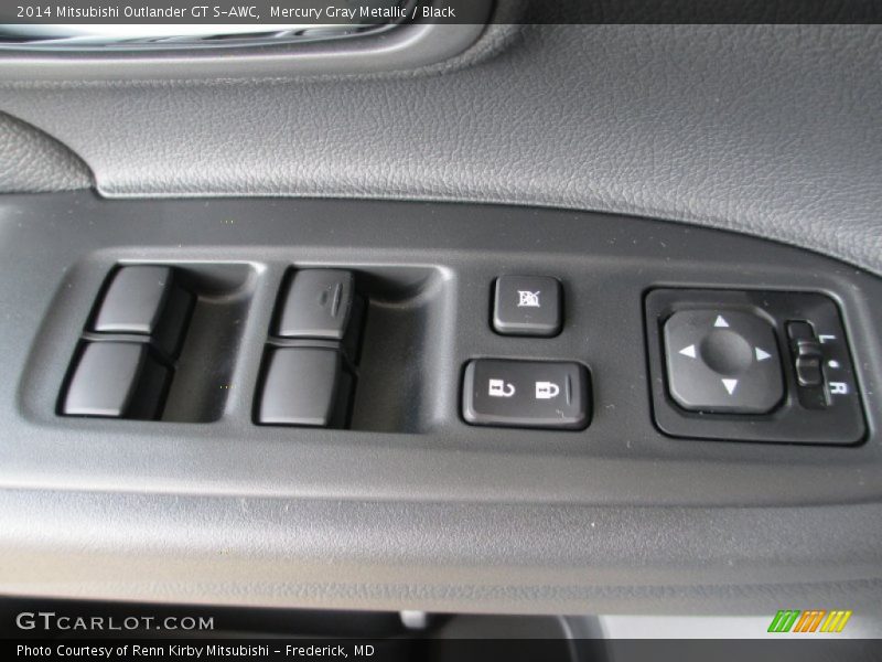 Mercury Gray Metallic / Black 2014 Mitsubishi Outlander GT S-AWC