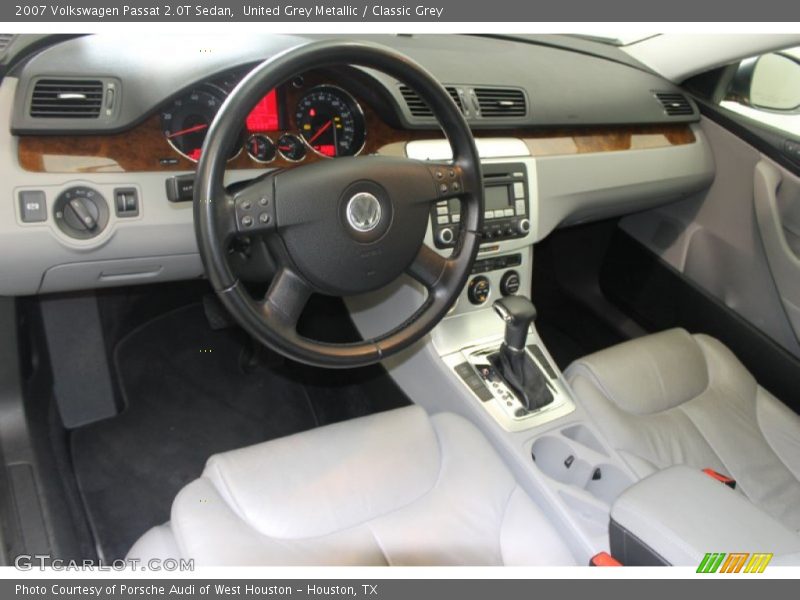 United Grey Metallic / Classic Grey 2007 Volkswagen Passat 2.0T Sedan