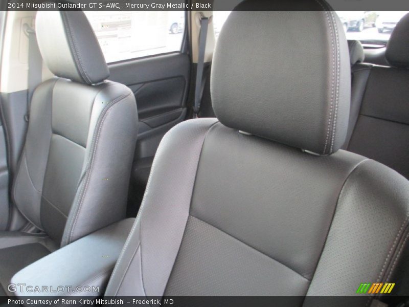 Mercury Gray Metallic / Black 2014 Mitsubishi Outlander GT S-AWC