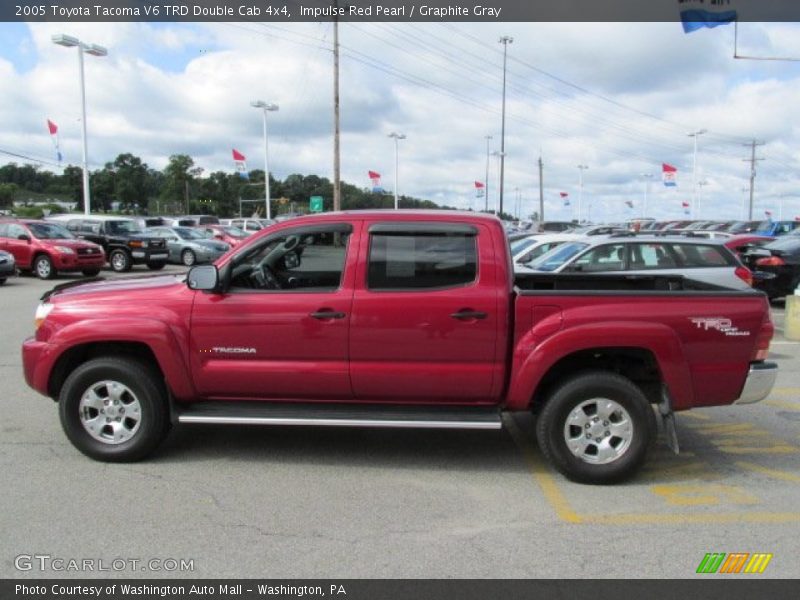  2005 Tacoma V6 TRD Double Cab 4x4 Impulse Red Pearl