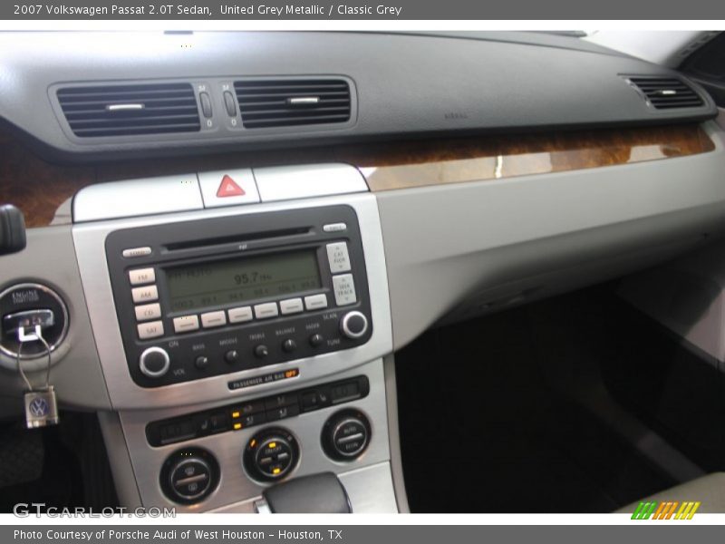United Grey Metallic / Classic Grey 2007 Volkswagen Passat 2.0T Sedan