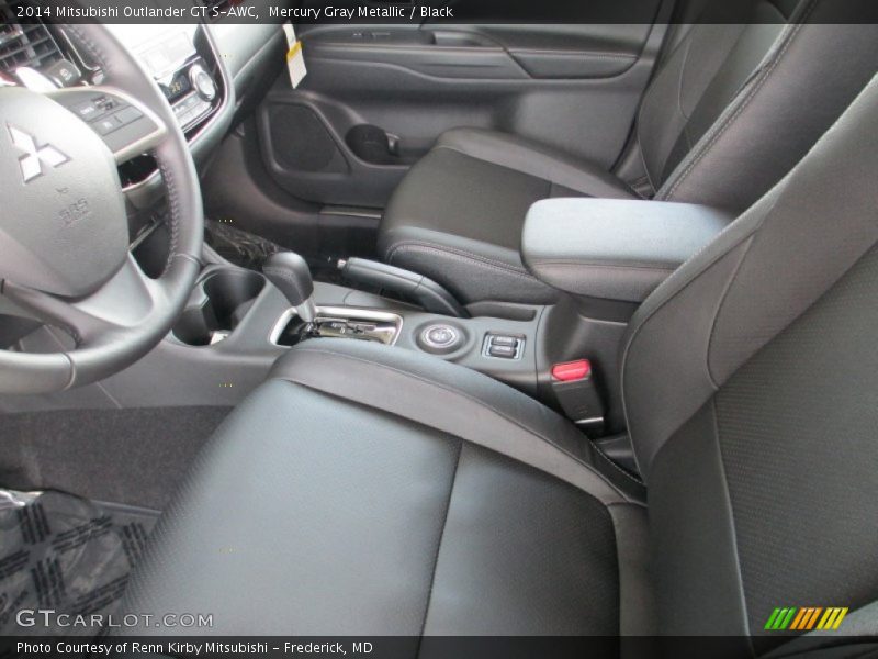 Mercury Gray Metallic / Black 2014 Mitsubishi Outlander GT S-AWC