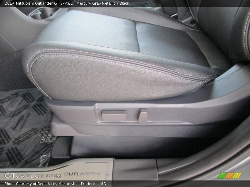 Mercury Gray Metallic / Black 2014 Mitsubishi Outlander GT S-AWC