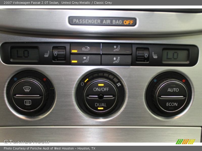 United Grey Metallic / Classic Grey 2007 Volkswagen Passat 2.0T Sedan