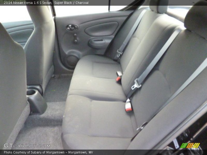 Super Black / Charcoal 2014 Nissan Versa 1.6 S Sedan