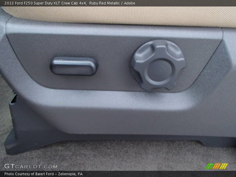 Ruby Red Metallic / Adobe 2013 Ford F250 Super Duty XLT Crew Cab 4x4