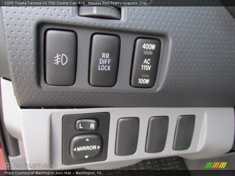 Impulse Red Pearl / Graphite Gray 2005 Toyota Tacoma V6 TRD Double Cab 4x4
