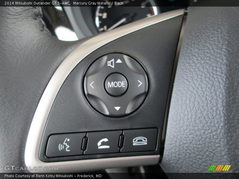 Mercury Gray Metallic / Black 2014 Mitsubishi Outlander GT S-AWC