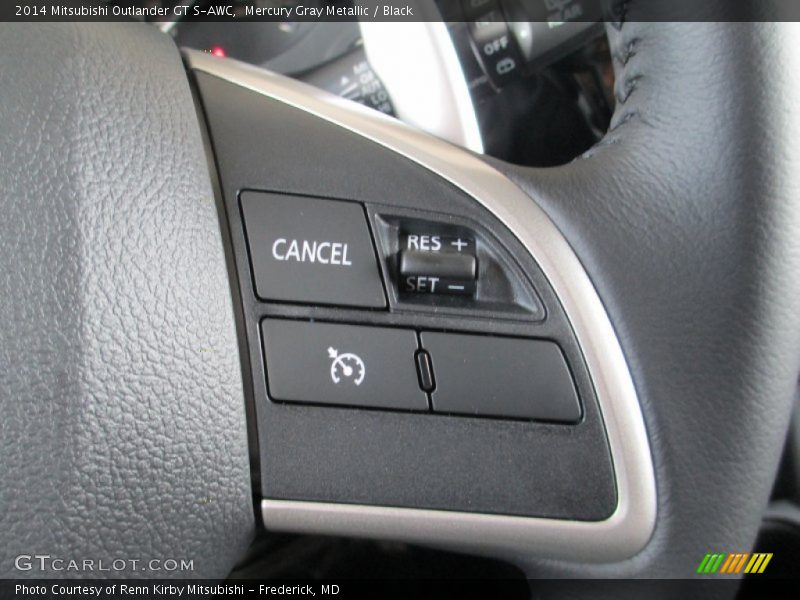 Mercury Gray Metallic / Black 2014 Mitsubishi Outlander GT S-AWC