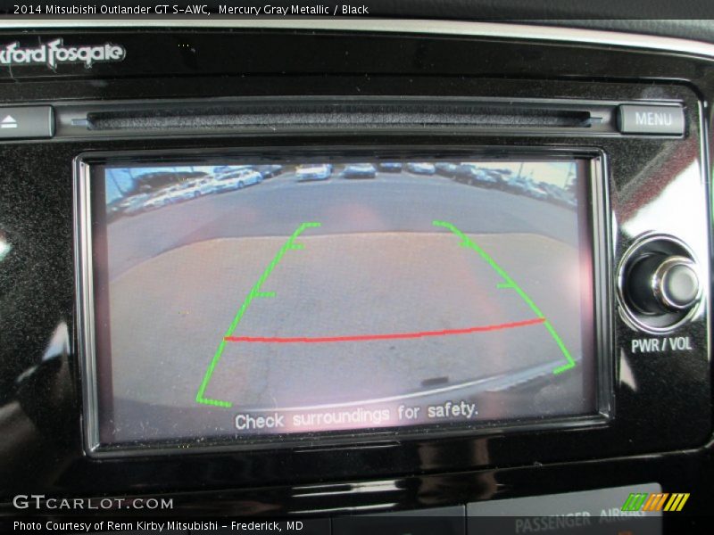 Mercury Gray Metallic / Black 2014 Mitsubishi Outlander GT S-AWC