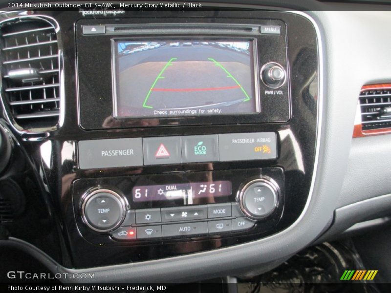 Mercury Gray Metallic / Black 2014 Mitsubishi Outlander GT S-AWC