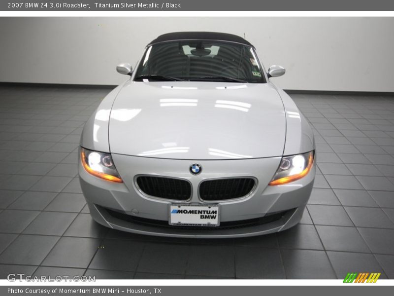 Titanium Silver Metallic / Black 2007 BMW Z4 3.0i Roadster