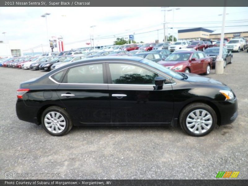 Super Black / Charcoal 2013 Nissan Sentra SV