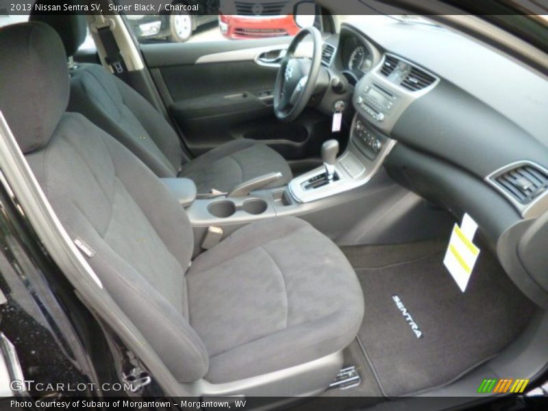 Super Black / Charcoal 2013 Nissan Sentra SV