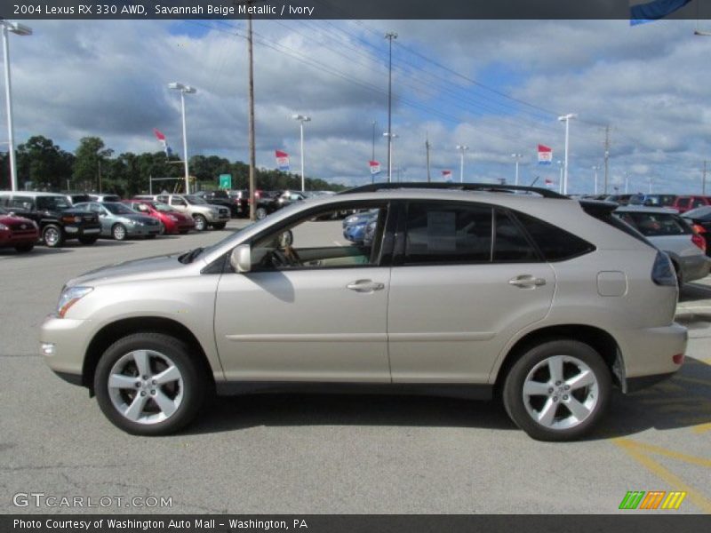Savannah Beige Metallic / Ivory 2004 Lexus RX 330 AWD