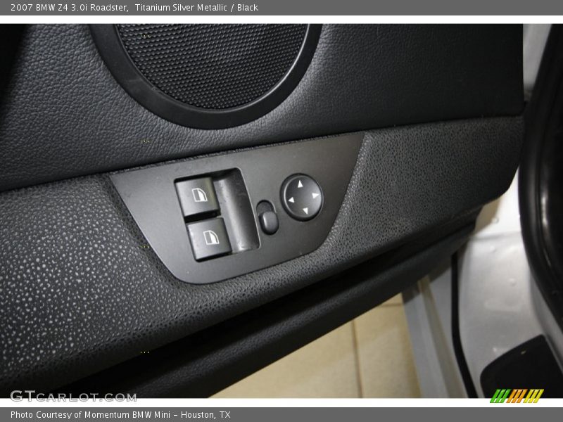 Titanium Silver Metallic / Black 2007 BMW Z4 3.0i Roadster