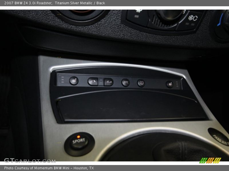 Titanium Silver Metallic / Black 2007 BMW Z4 3.0i Roadster