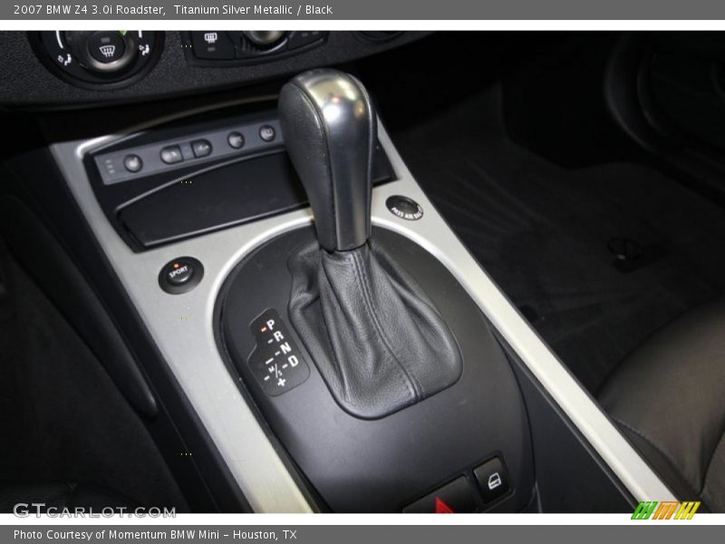 Titanium Silver Metallic / Black 2007 BMW Z4 3.0i Roadster