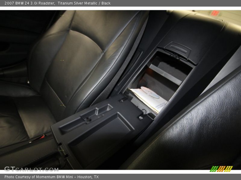 Titanium Silver Metallic / Black 2007 BMW Z4 3.0i Roadster