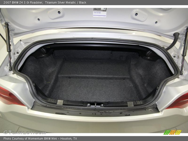 Titanium Silver Metallic / Black 2007 BMW Z4 3.0i Roadster