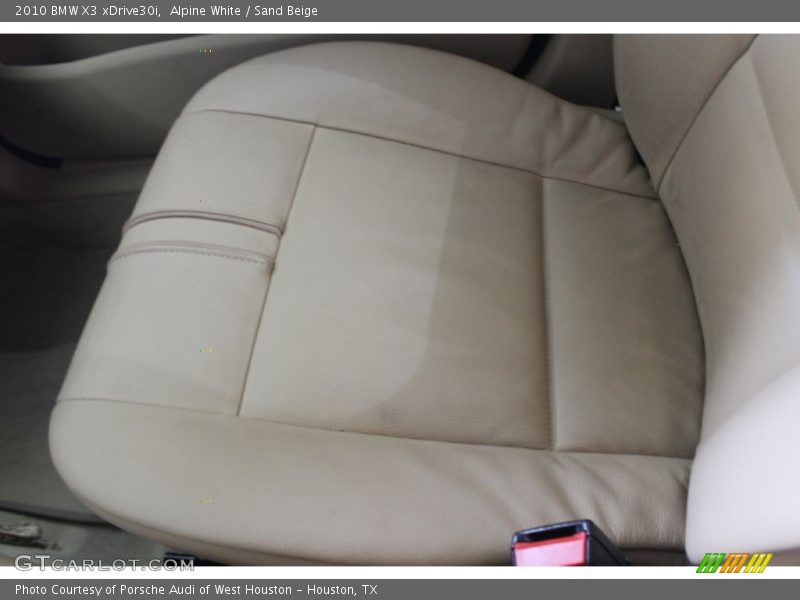 Alpine White / Sand Beige 2010 BMW X3 xDrive30i