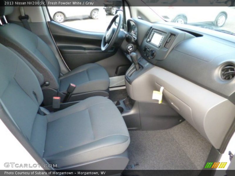  2013 NV200 SV Gray Interior