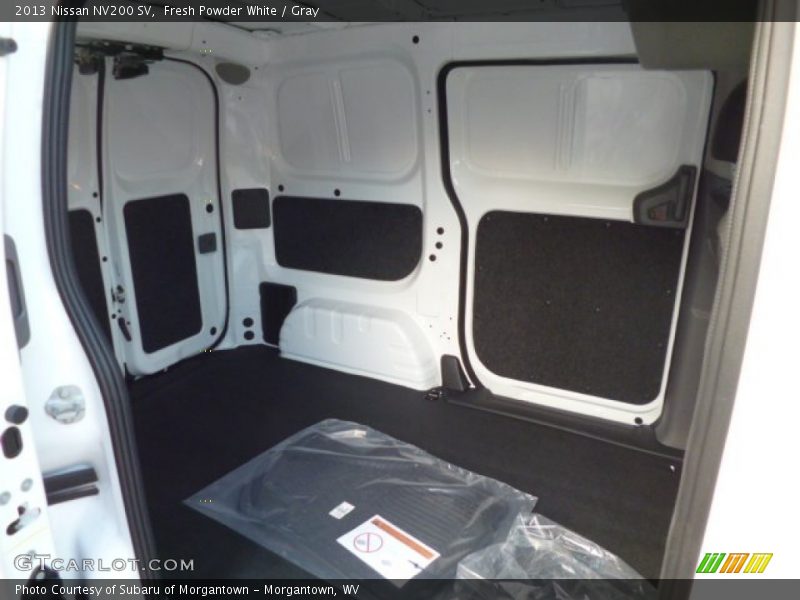 Fresh Powder White / Gray 2013 Nissan NV200 SV