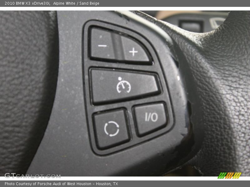 Alpine White / Sand Beige 2010 BMW X3 xDrive30i
