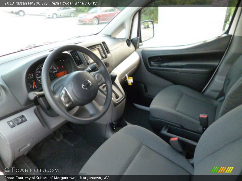 Gray Interior - 2013 NV200 SV 